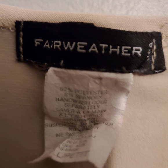 Fairweather Beige/Cream Shirt - Size S - Picture 6 of 9